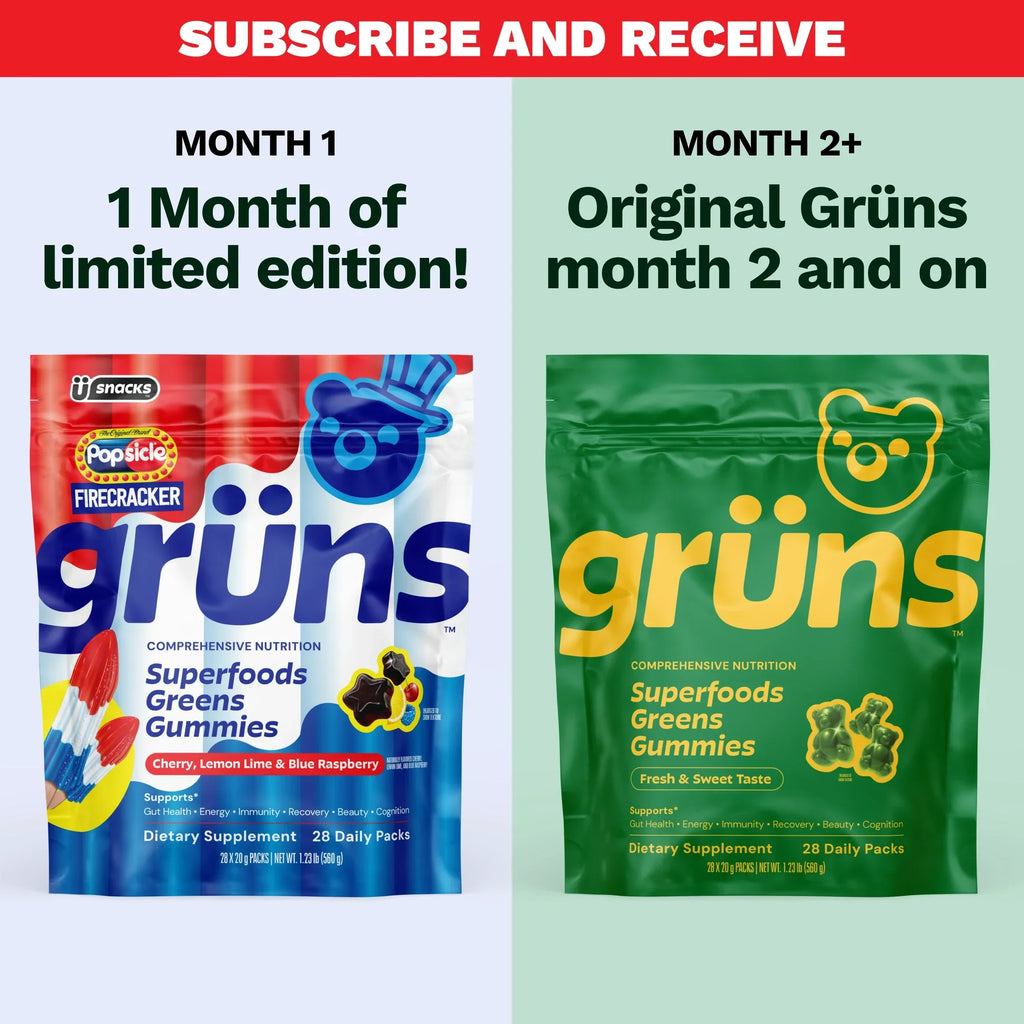 Popsicle® Firecracker Grüns - Summer Routine